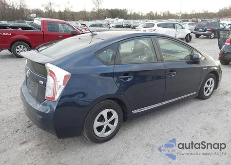 2013 Toyota Prius Three from USA, damaged, VIN JTDKN3DU9D1659980